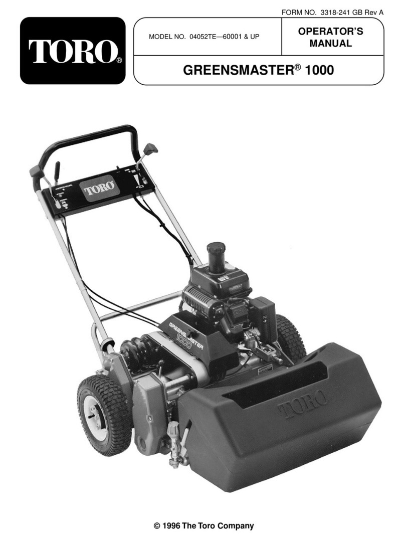 Toro 04052TE User manual