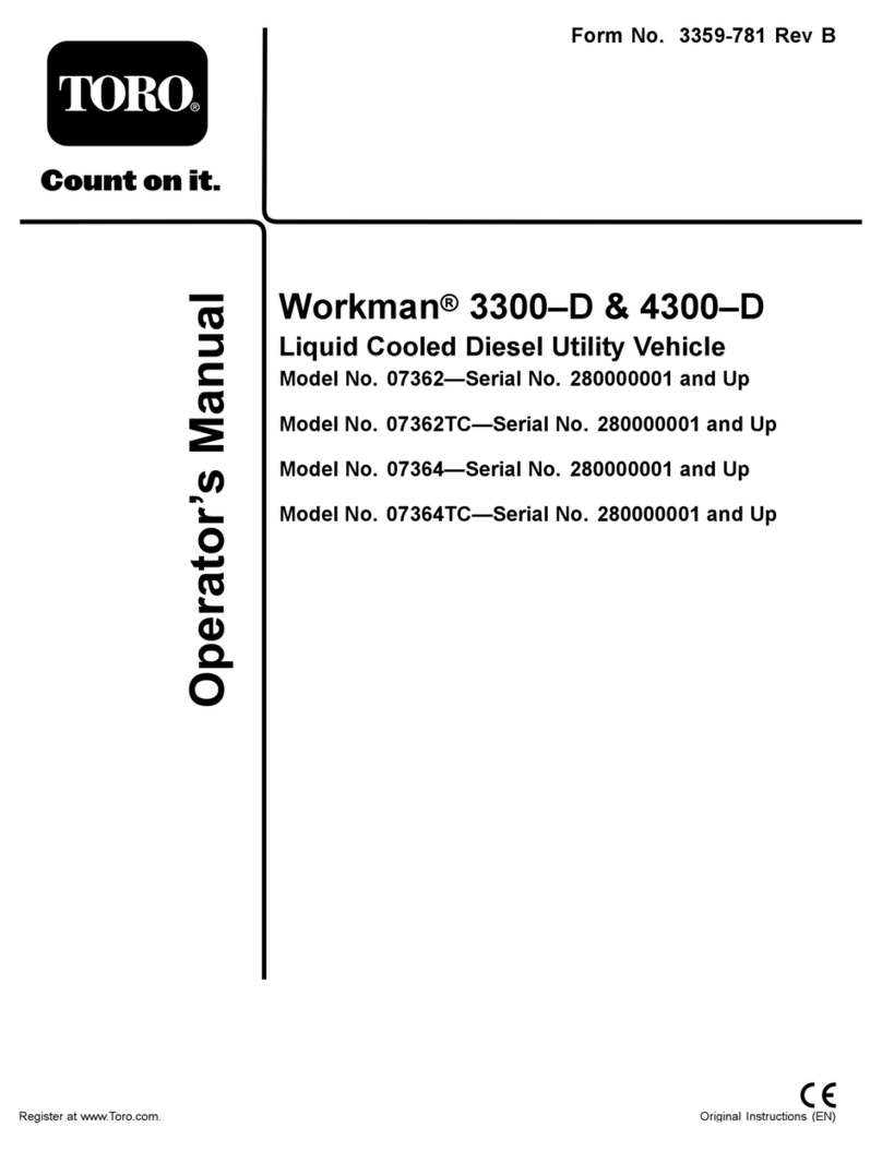 Toro 7362 Operator's manual