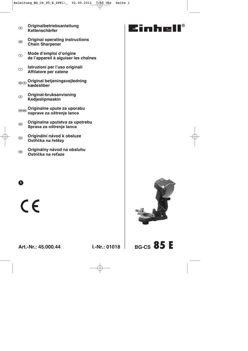 EINHELL BG-CS 85 E User manual EINHELL BG-CS 85 E User manual