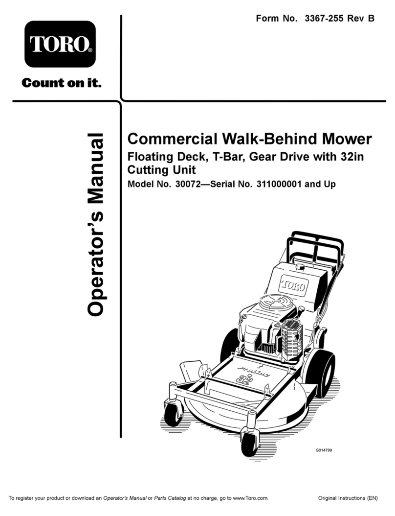 Toro 30072 User manual Toro 30072 User manual