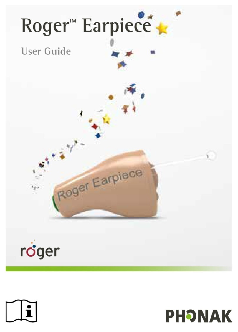 Phonak ROGER EARPIECE user guide