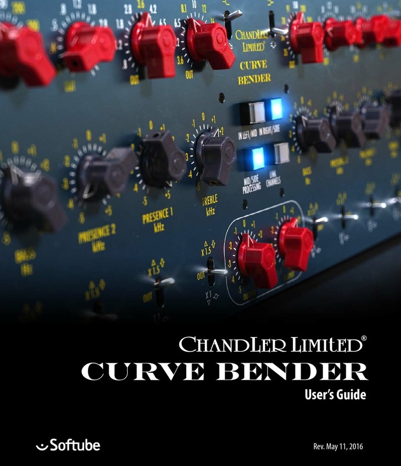 Chandler Limited EMI TG12345 Curve Bender user guide
