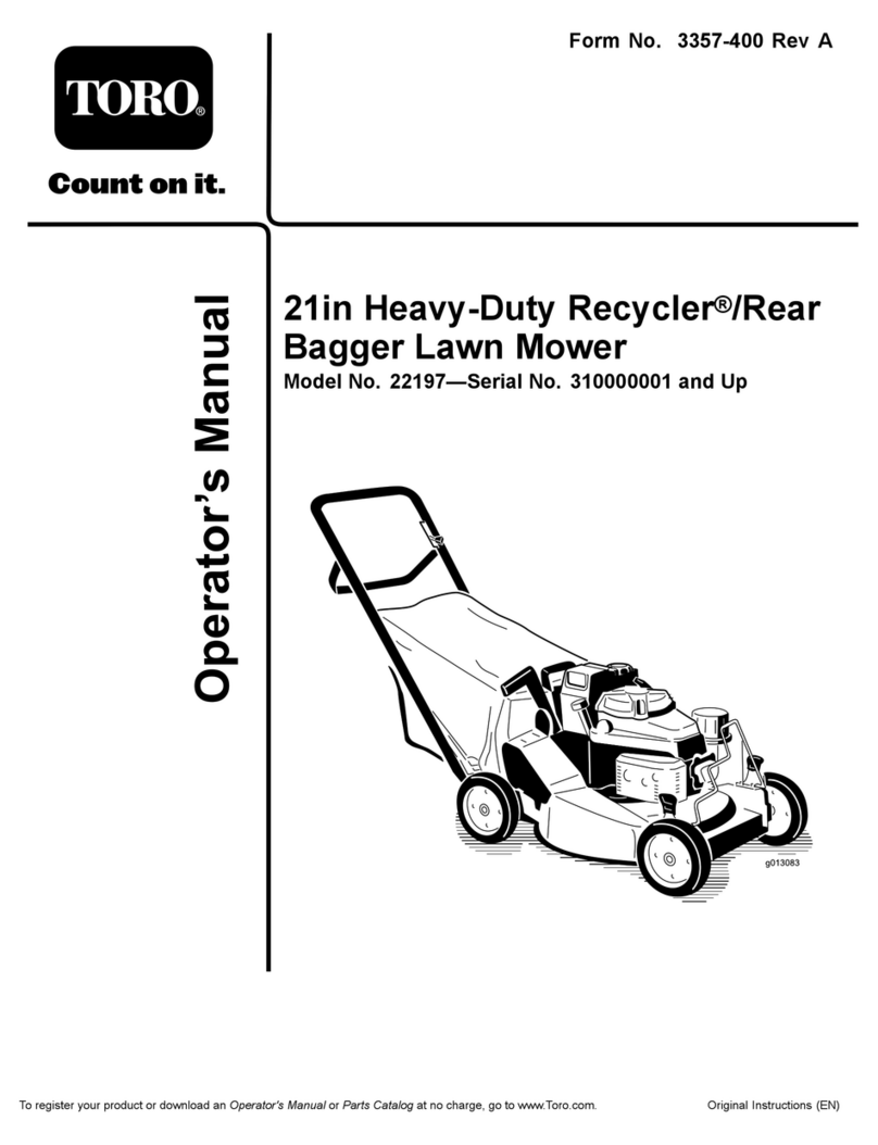 Toro 22197 User manual
