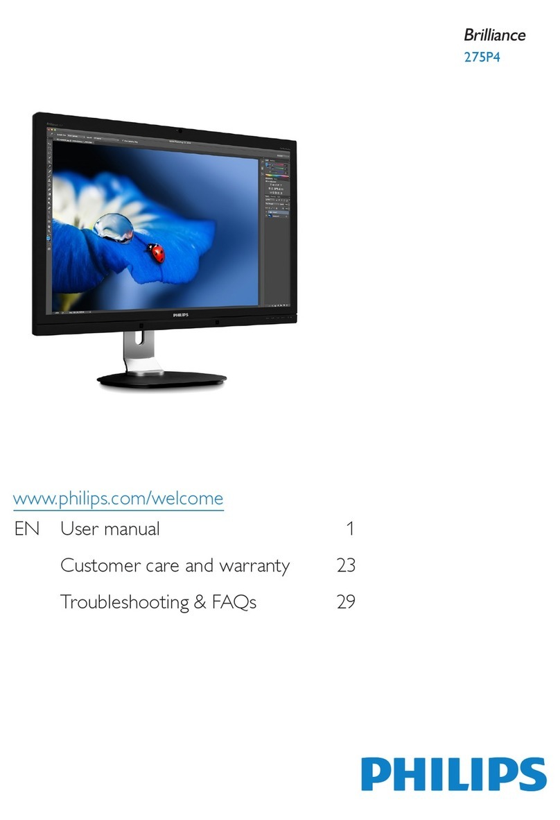 Philips 275P4 User manual