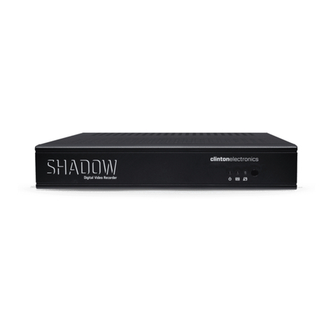 Clinton Electronics Shadow Pro user manual