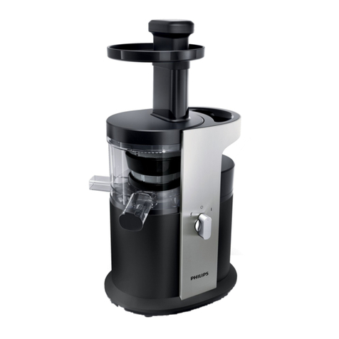 Philips HR1880 User manual