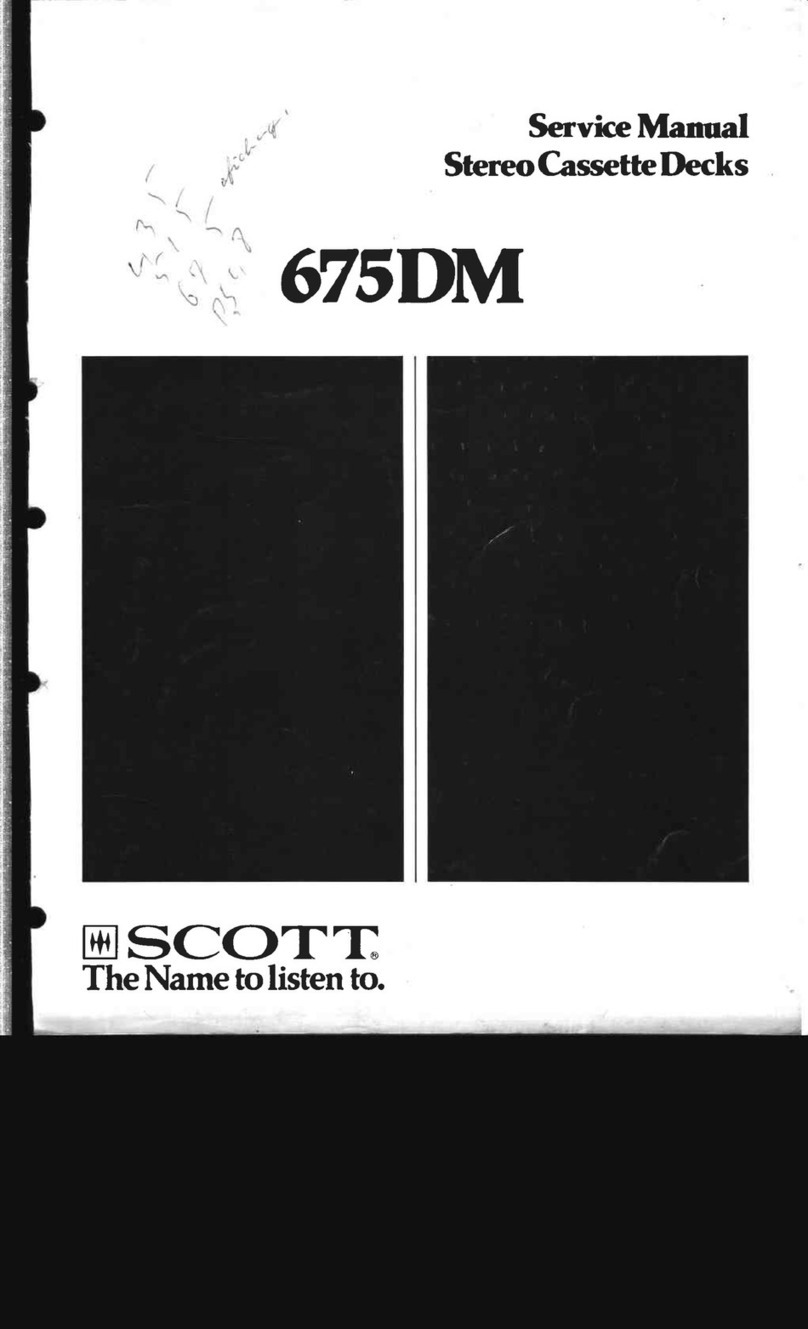 Scott 675DM Servce and troubleshooting guide
