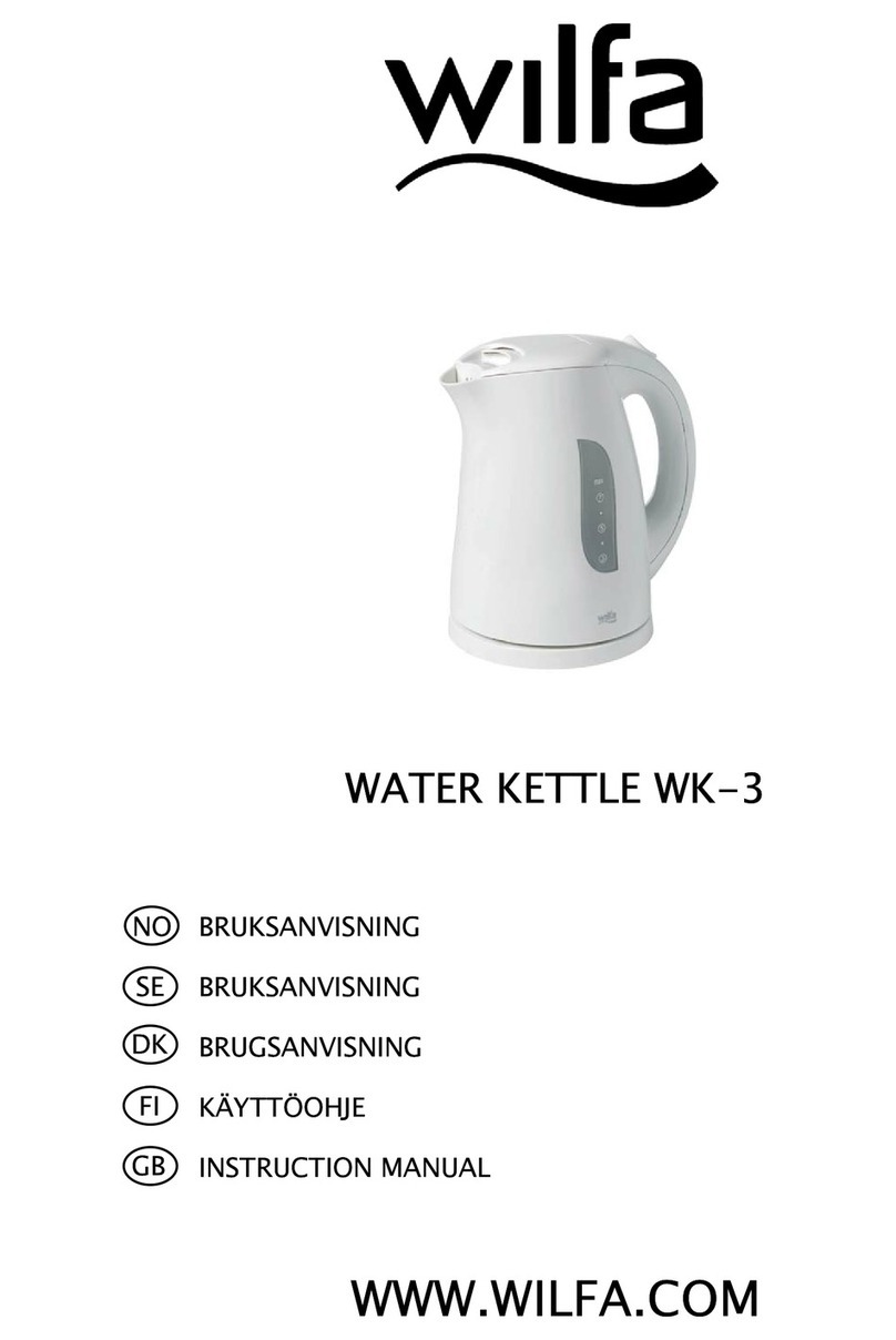 Wilfa wk-3 User manual Wilfa wk-3 User manual
