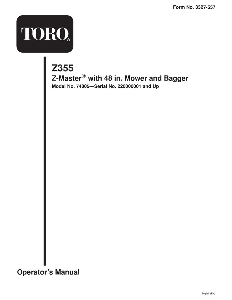 Toro 74805 User manual