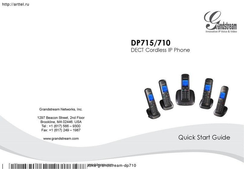 Grandstream Networks DP715 User manual
