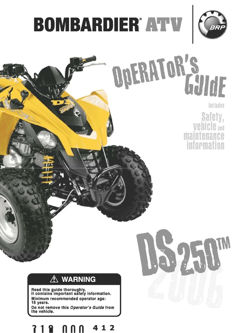 BOMBARDIER DS 250 Manual