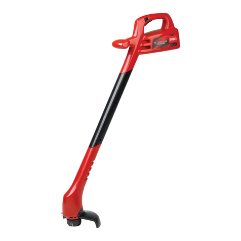 Toro 51467 - Cordless Electric Trimmer User manual Toro 51467 - Cordless Electric Trimmer User manual