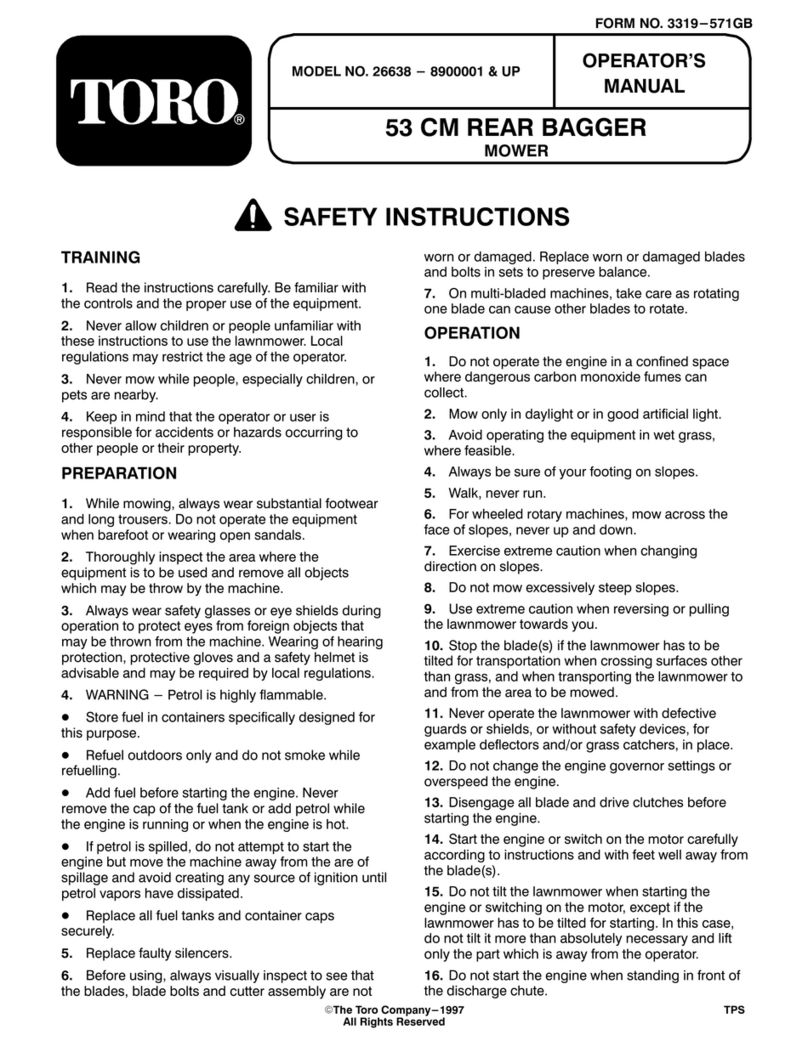 Toro 26638 Operator's manual