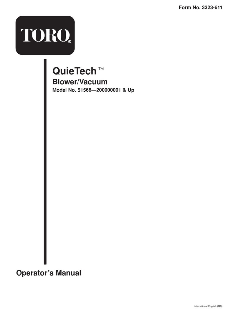 Toro QuieTech 51568 Operator's manual
