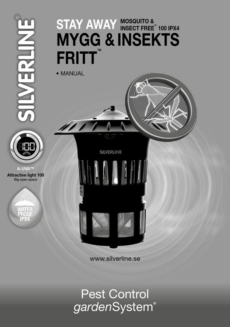 Silverline Mosquito & Insect Free 100 IPX4 manual