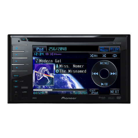 Pioneer Super Tuner IIID AVH-P3100DVD installation manual