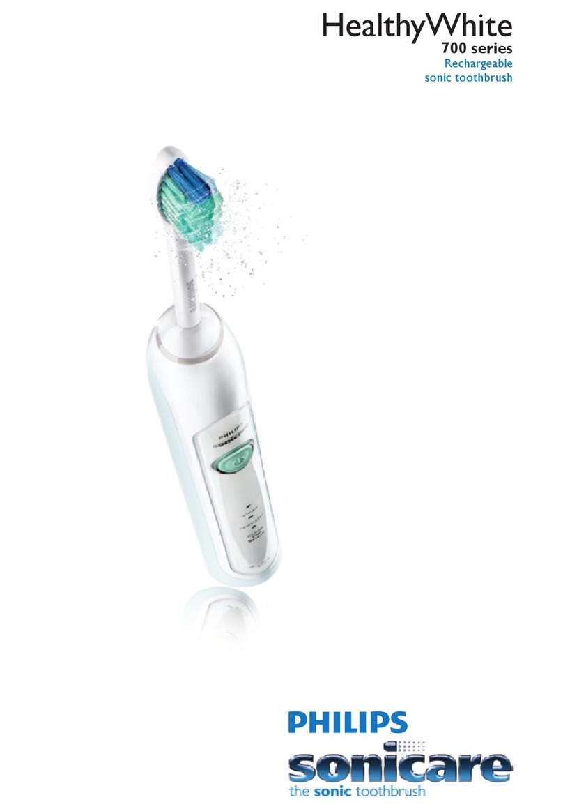 Philips HealthyWhite 700 series User manual