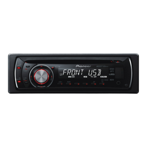 Pioneer DEH 2100UB - Radio / CD Operation manual