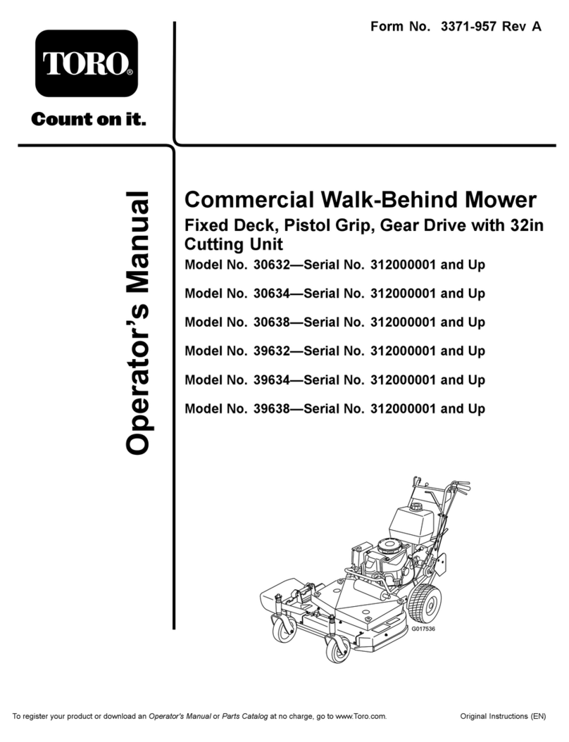 Toro 30632 User manual