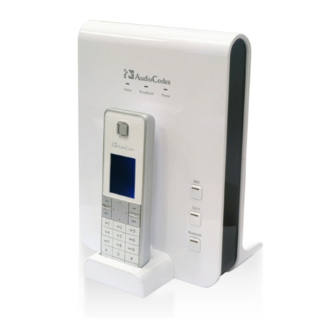 AudioCodes MP-26 series User manual
