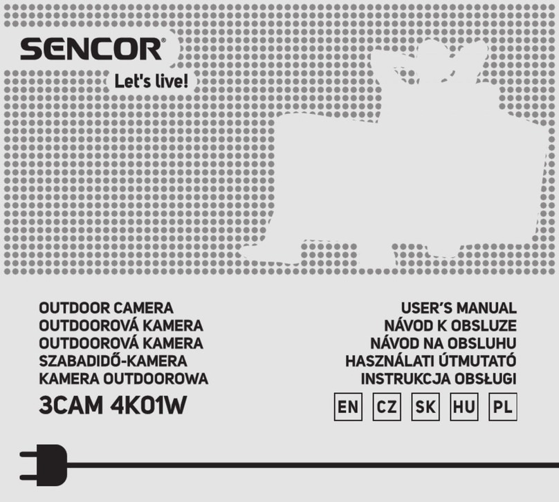 Sencor 3CAM 4K01W user manual