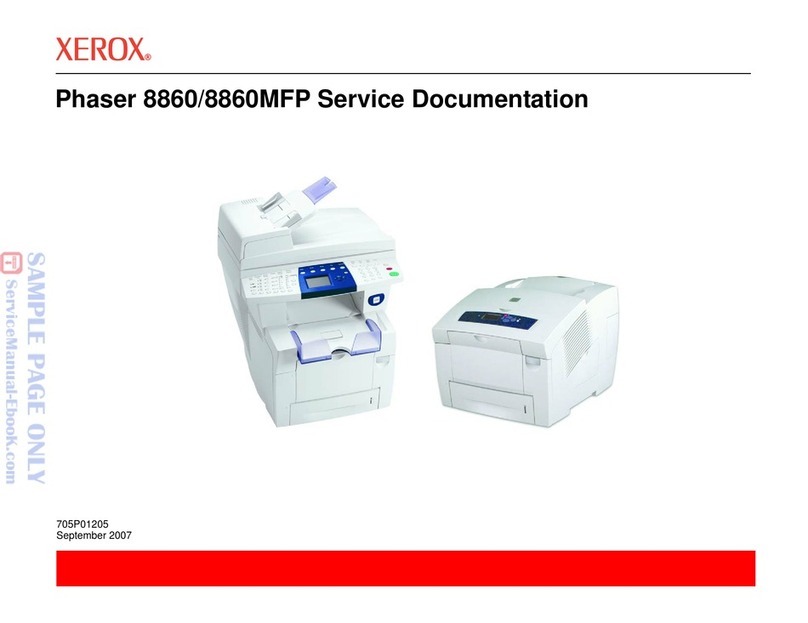 Xerox Phaser 8860 Operator's manual