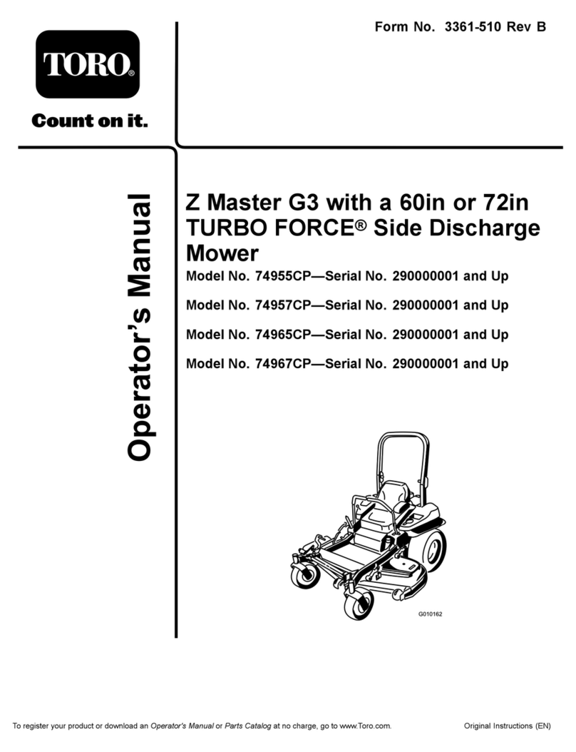 Toro 74955CP Operator's manual