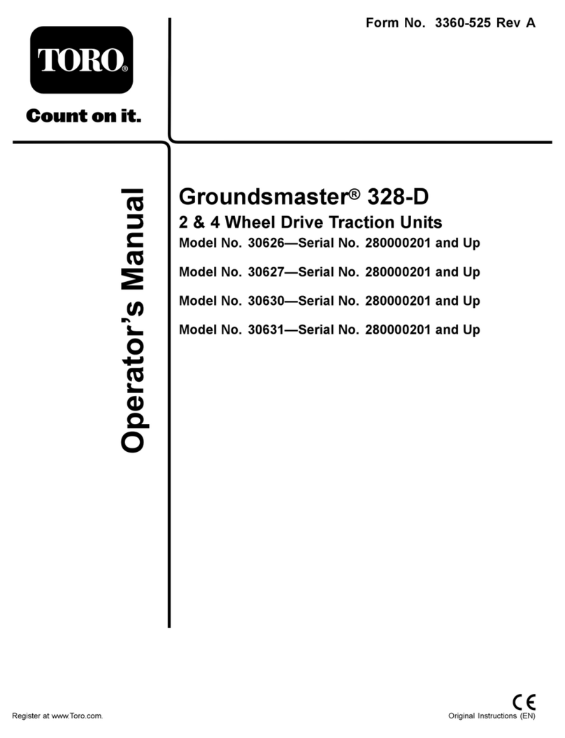 Toro 30626 Groundsmaster 328-D User manual