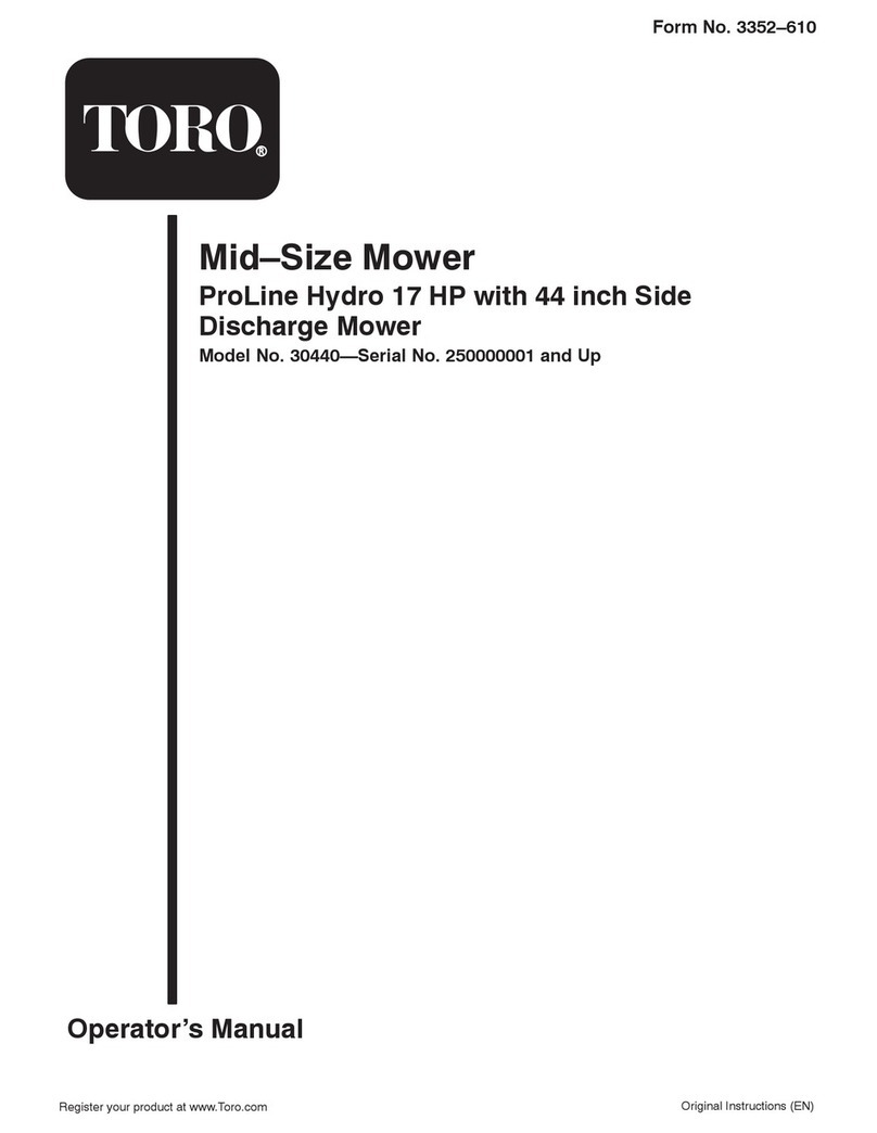 Toro 30440 User manual