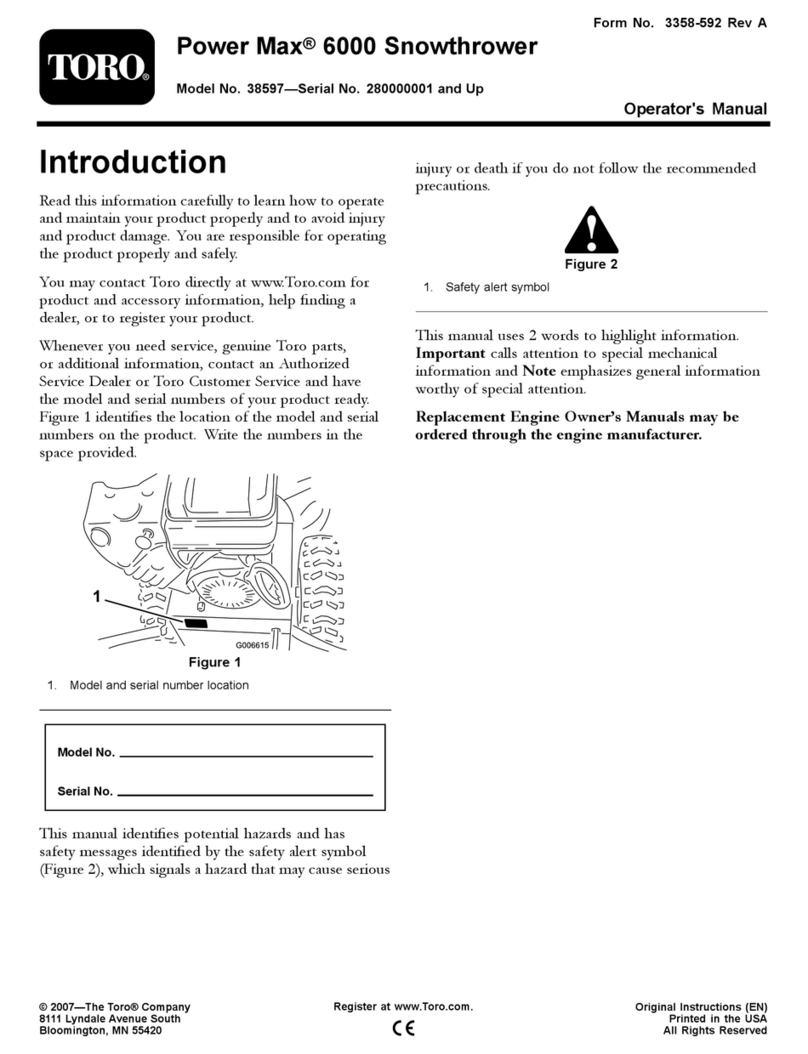 Toro 38597 Operator's manual