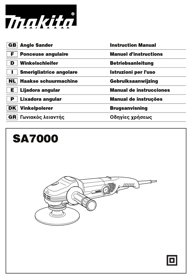 Makita SA7000 instruction manual