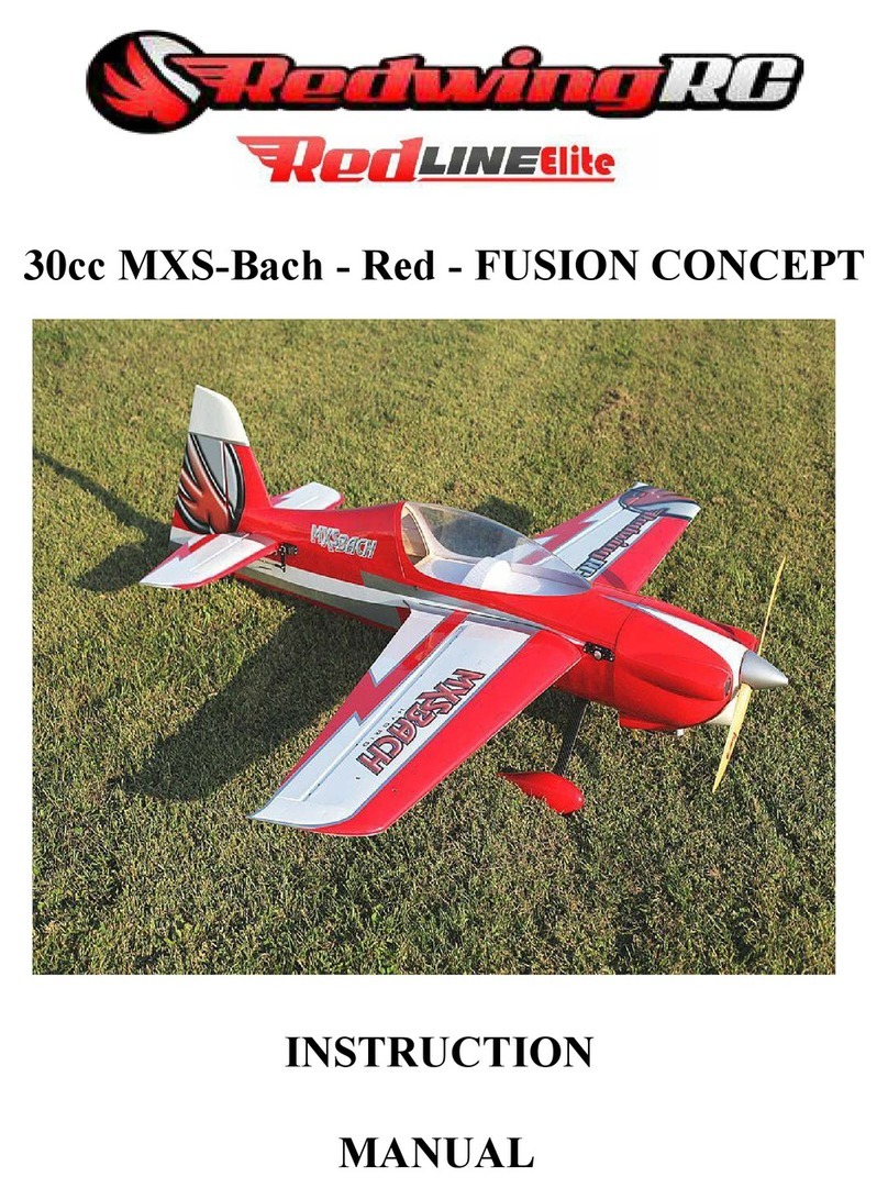 RedWing RC 30cc MXS-Bach - Red - FUSION CONCEPT instruction manual RedWing RC 30cc MXS-Bach - Red - FUSION CONCEPT instruction manual