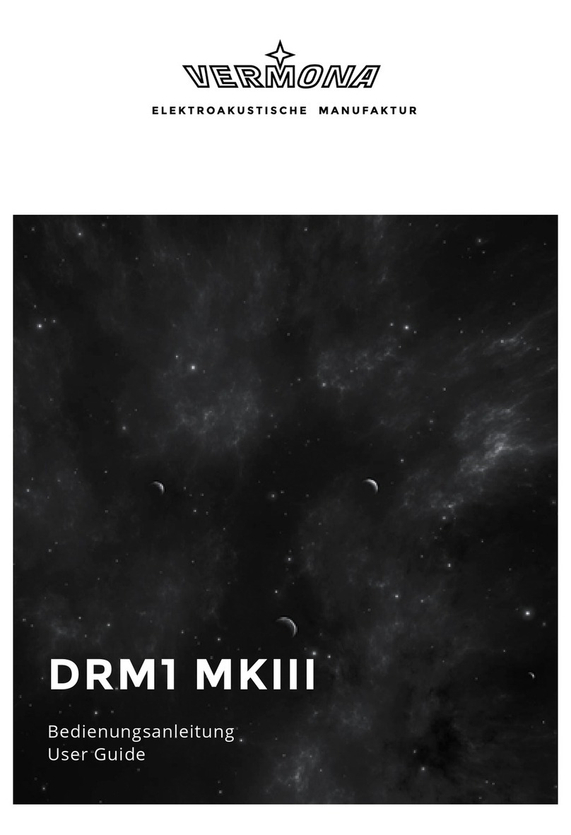 Vermona DRM1 MKIII user guide