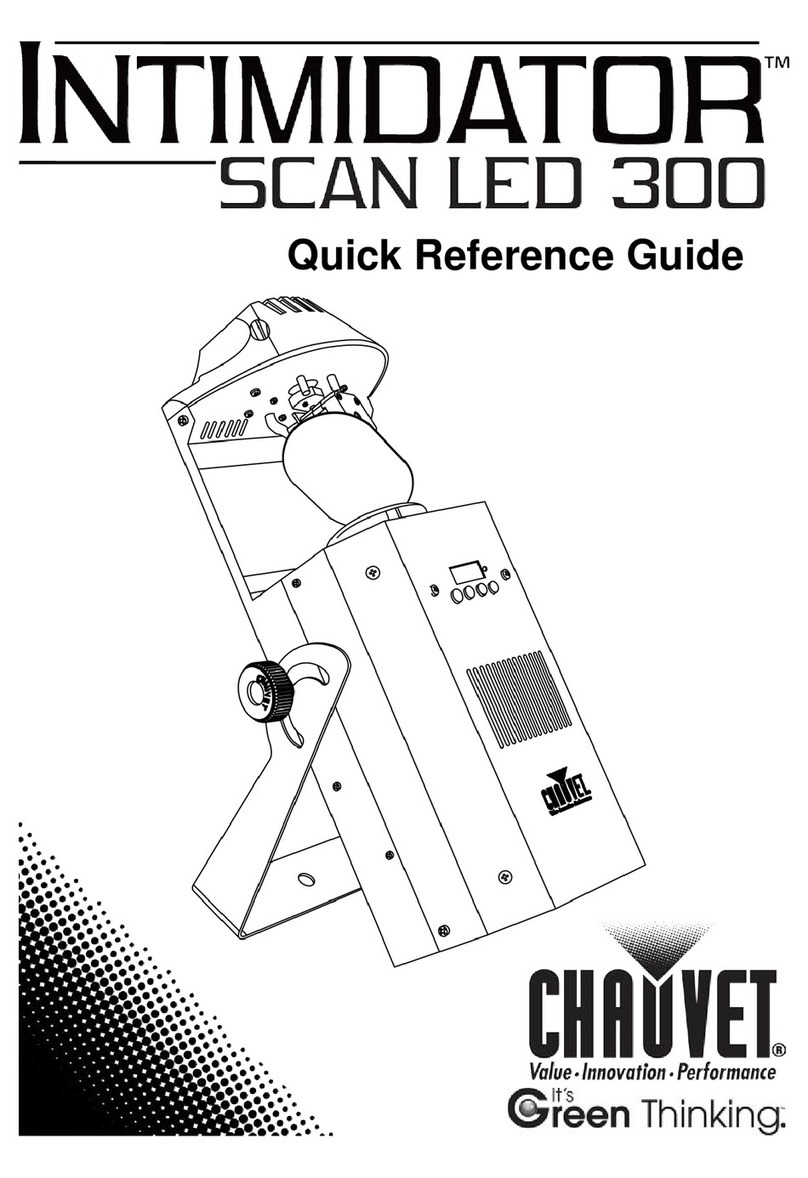 Chauvet Intimidator Barrel LED 300 User manual