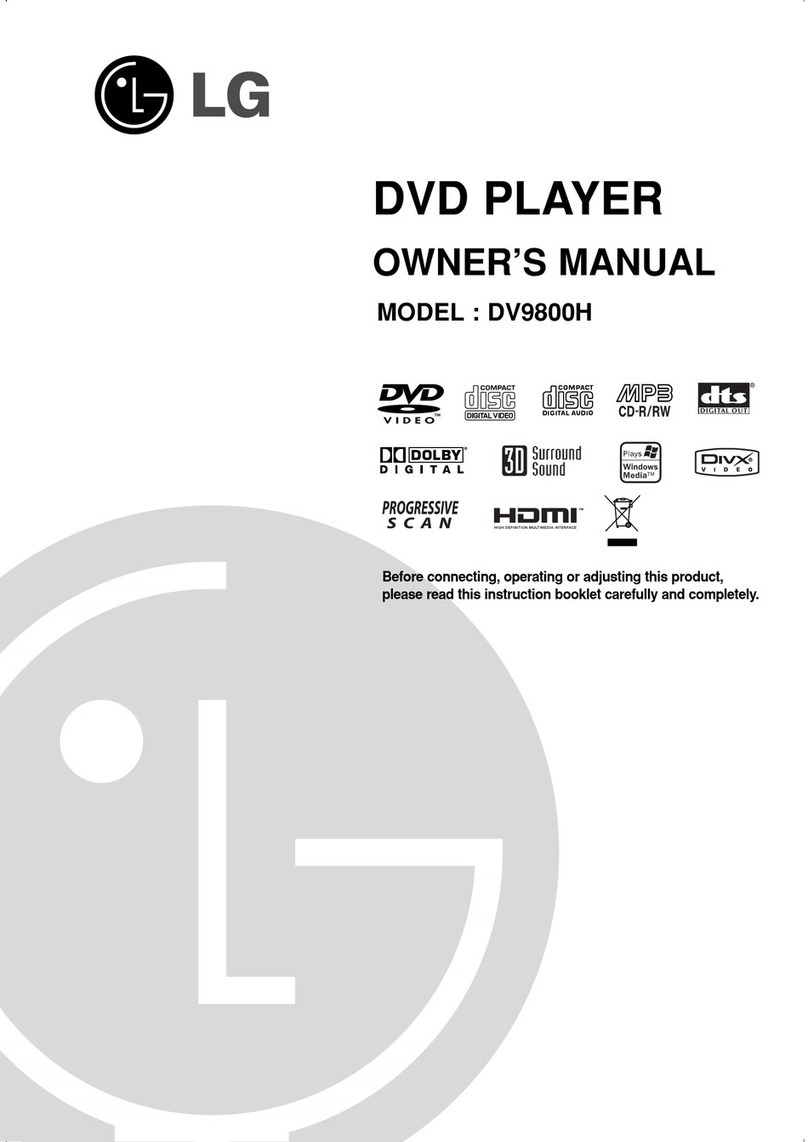 LG DV9800H User manual LG DV9800H User manual