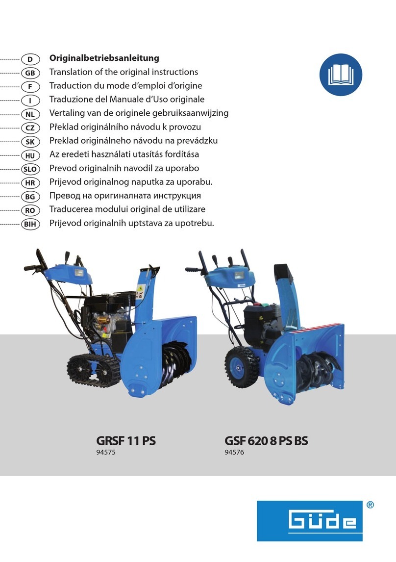 Gude GRSF 11 PS Translation of the original instructions
