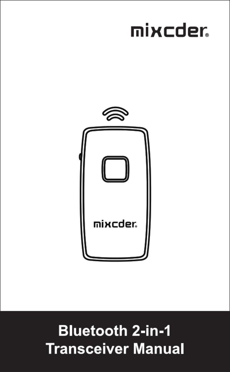 Mixcder TR007 manual