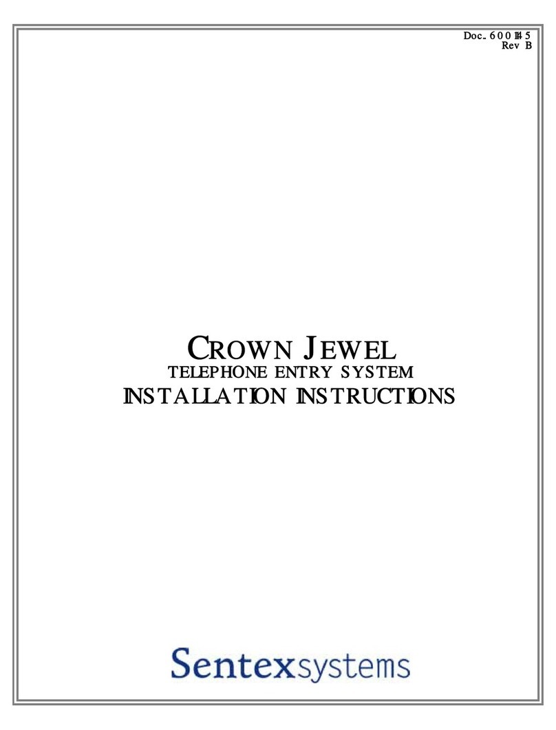 SentexSystems CROWN JEWEL installation instructions