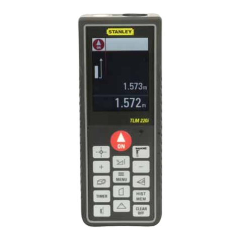 Stanley TLM 220 User manual