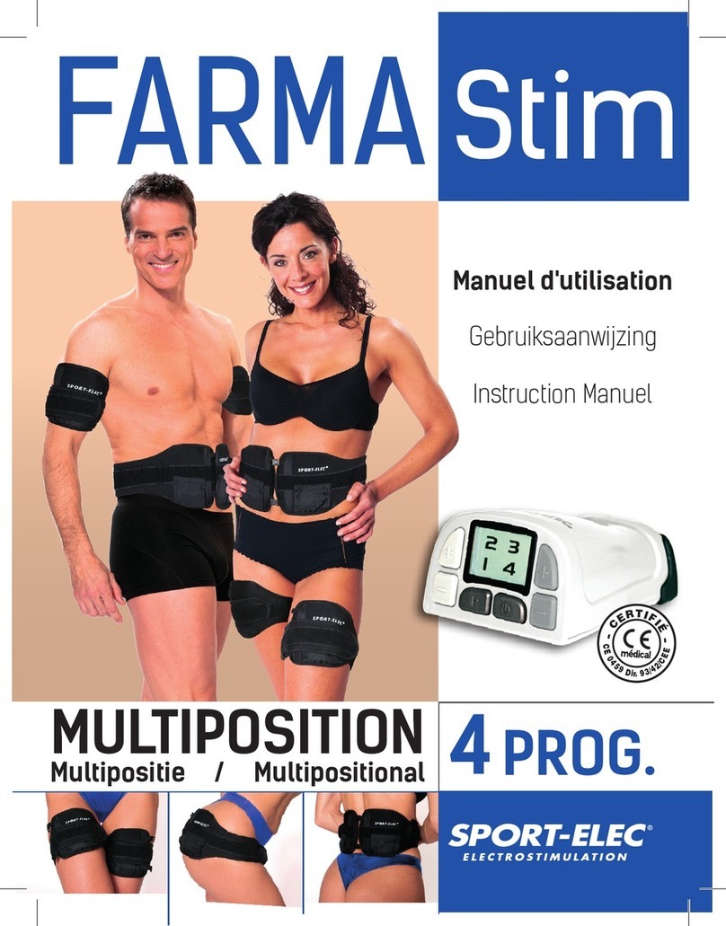 SPORT ELEC FARMASTIM instruction manual