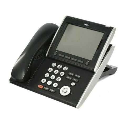NEC UNIVERGE SV9100 DT750 user guide