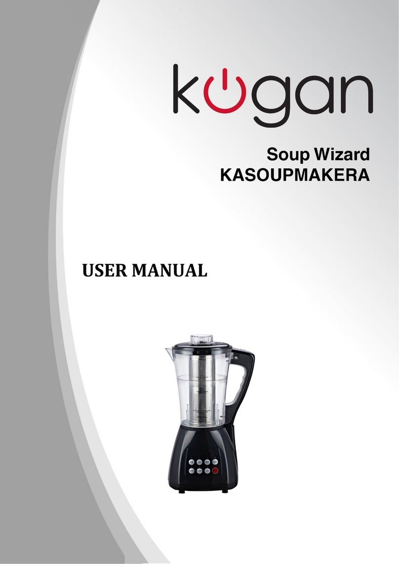 Kogan KASOUPMAKERA user manual