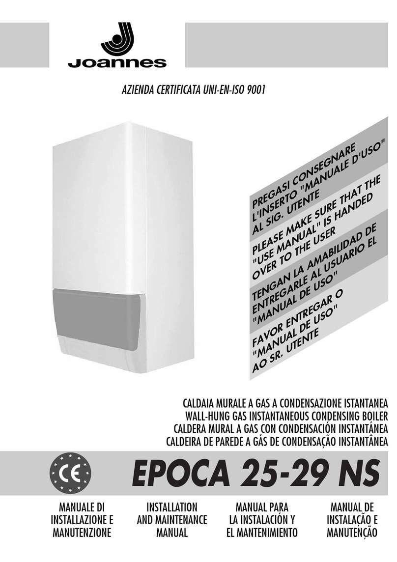 Joannes EPOCA 25-29 NS Manual