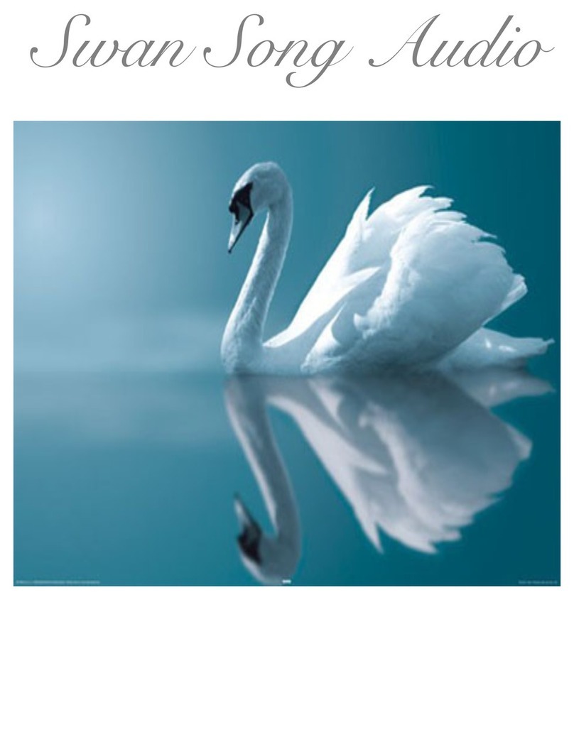 Swan Song Audio Cygnet user manual
