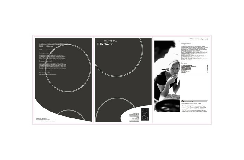 Electrolux EHC30001X User manual Electrolux EHC30001X User manual