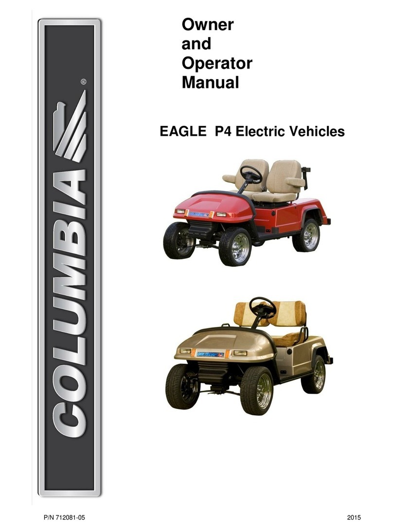 Columbia EAGLE P4 Owner's and operator's manual Columbia EAGLE P4 Owner's and operator's manual