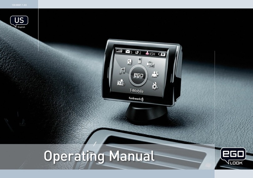 Funkwerk EGO LOOK operating manual Funkwerk EGO LOOK operating manual
