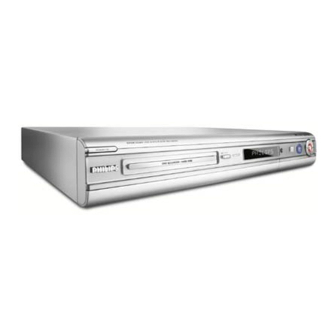 Philips DVDR3330H/02 User manual