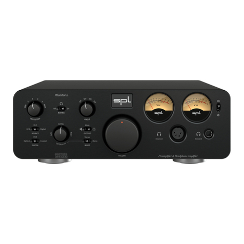 SPL Phonitor x user manual