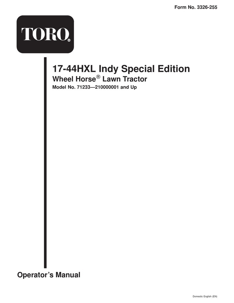 Toro 71233 User manual Toro 71233 User manual
